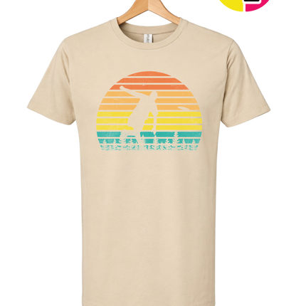 Retro Vintage Disc Golf Tee