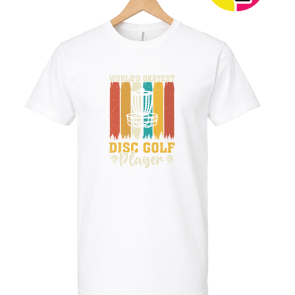World's Okayest Disc Golfer Tee