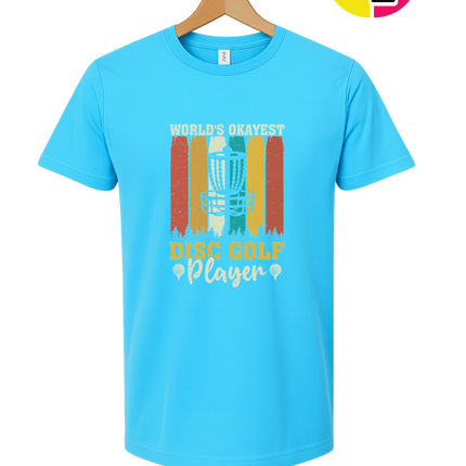 World's Okayest Disc Golfer Tee