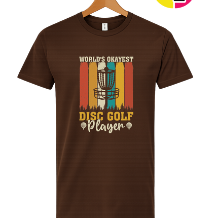 World's Okayest Disc Golfer Tee