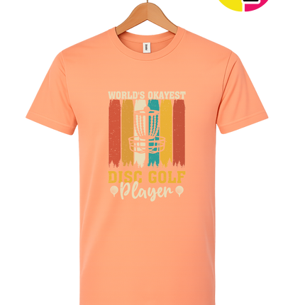 World's Okayest Disc Golfer Tee