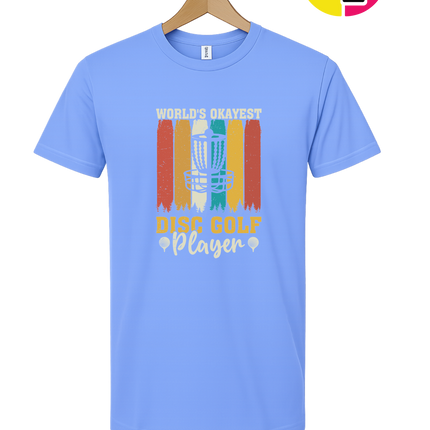 World's Okayest Disc Golfer Tee