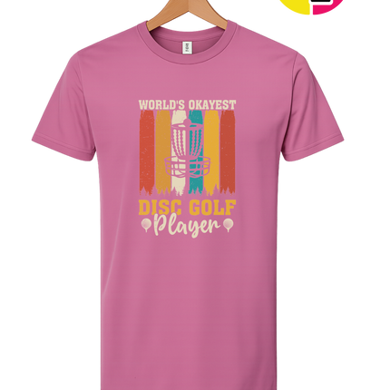 World's Okayest Disc Golfer Tee