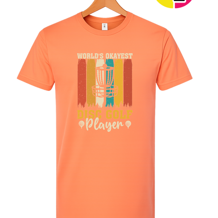 World's Okayest Disc Golfer Tee