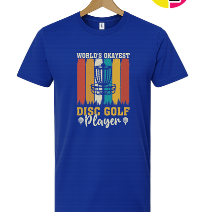 World's Okayest Disc Golfer Tee