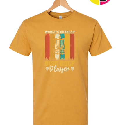 World's Okayest Disc Golfer Tee