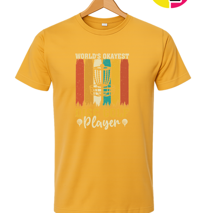 World's Okayest Disc Golfer Tee
