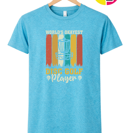 World's Okayest Disc Golfer Tee