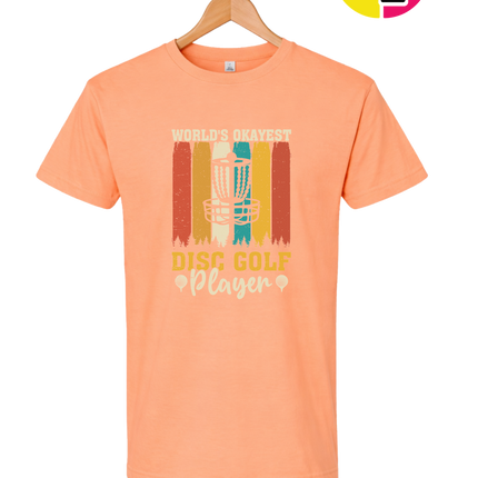 World's Okayest Disc Golfer Tee