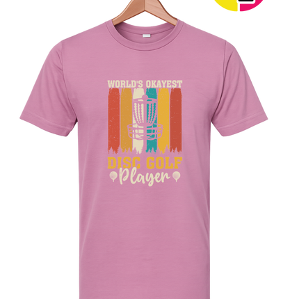 World's Okayest Disc Golfer Tee