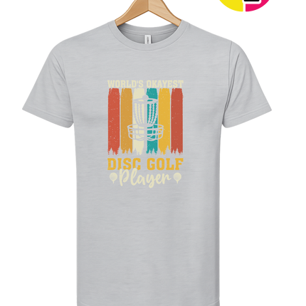 World's Okayest Disc Golfer Tee