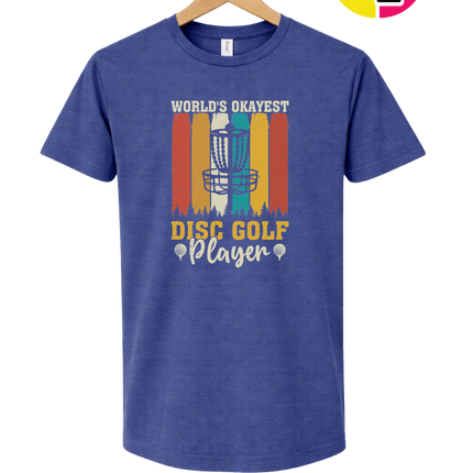World's Okayest Disc Golfer Tee
