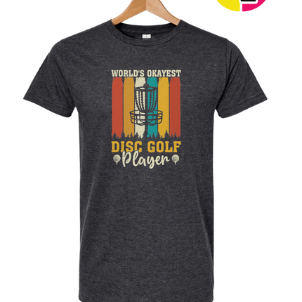 World's Okayest Disc Golfer Tee