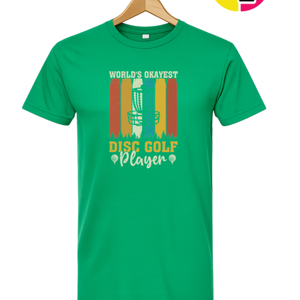World's Okayest Disc Golfer Tee