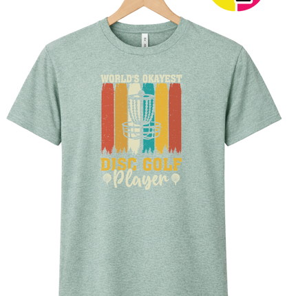 World's Okayest Disc Golfer Tee