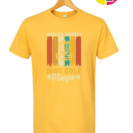 World's Okayest Disc Golfer Tee