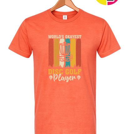 World's Okayest Disc Golfer Tee