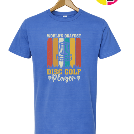 World's Okayest Disc Golfer Tee