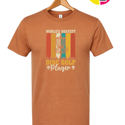 World's Okayest Disc Golfer Tee
