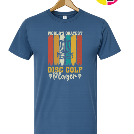 World's Okayest Disc Golfer Tee