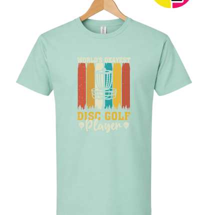 World's Okayest Disc Golfer Tee