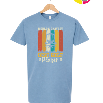 World's Okayest Disc Golfer Tee