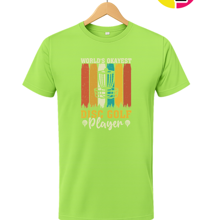 World's Okayest Disc Golfer Tee