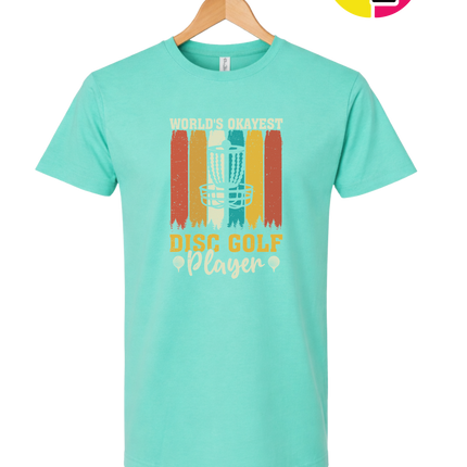 World's Okayest Disc Golfer Tee