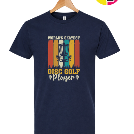 World's Okayest Disc Golfer Tee