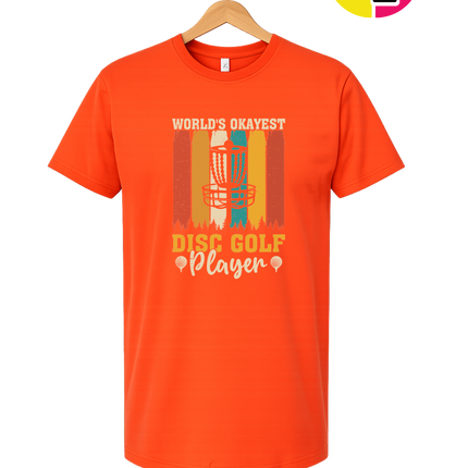 World's Okayest Disc Golfer Tee
