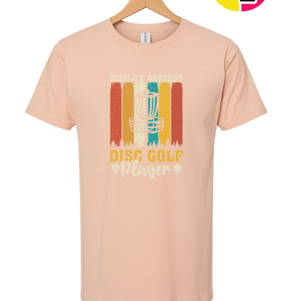 World's Okayest Disc Golfer Tee