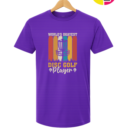 World's Okayest Disc Golfer Tee