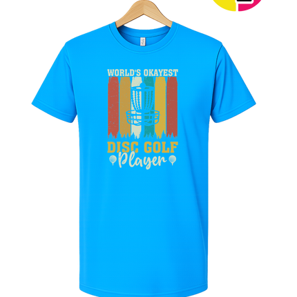 World's Okayest Disc Golfer Tee