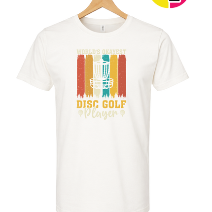 World's Okayest Disc Golfer Tee