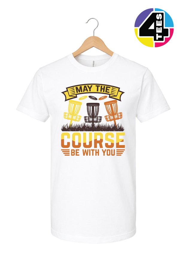 May The Course Be With You Tee