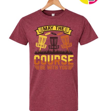 May The Course Be With You Tee