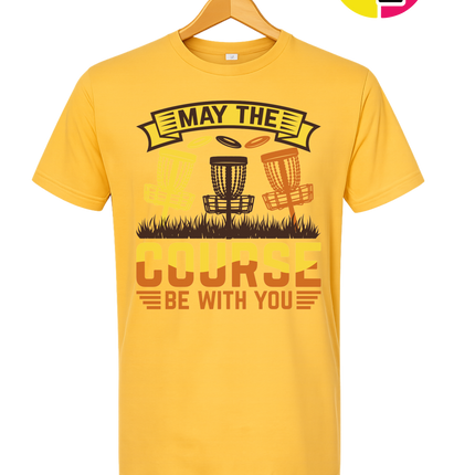May The Course Be With You Tee
