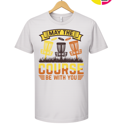 May The Course Be With You Tee