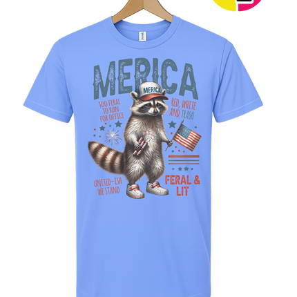 Feral Freedom Raccoon Tee