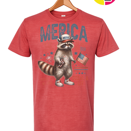 Feral Freedom Raccoon Tee