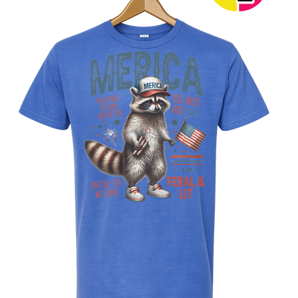 Feral Freedom Raccoon Tee