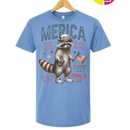 Feral Freedom Raccoon Tee