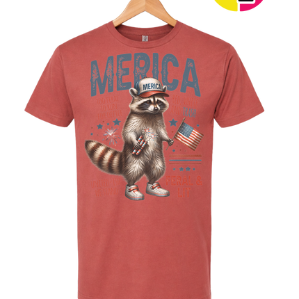Feral Freedom Raccoon Tee