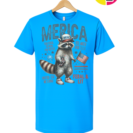 Feral Freedom Raccoon Tee