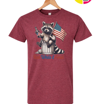 Red White And Feral Tee
