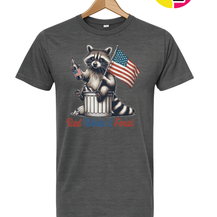 Red White And Feral Tee
