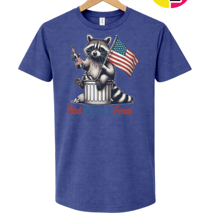 Red White And Feral Tee