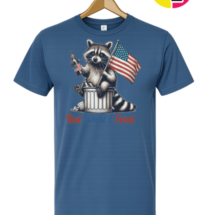 Red White And Feral Tee