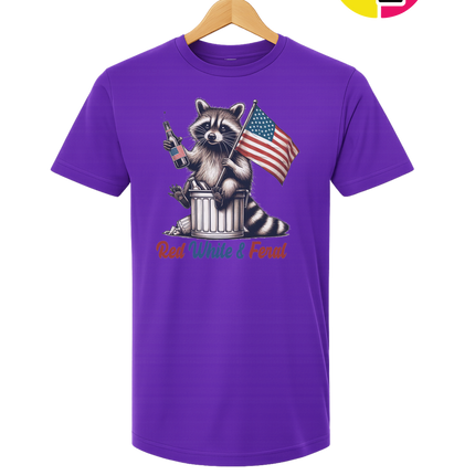 Red White And Feral Tee
