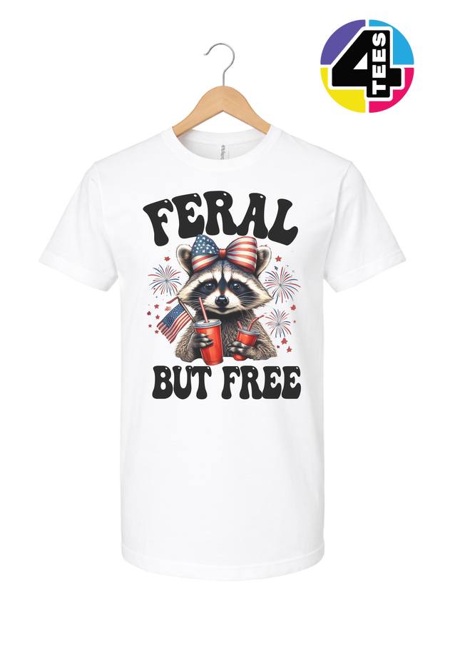 Feral But Free Tee